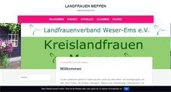 Desktop Screenshot of landfrauen-meppen.de